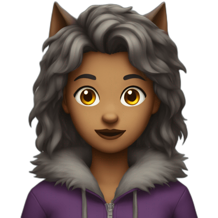 werewolf girl emoji