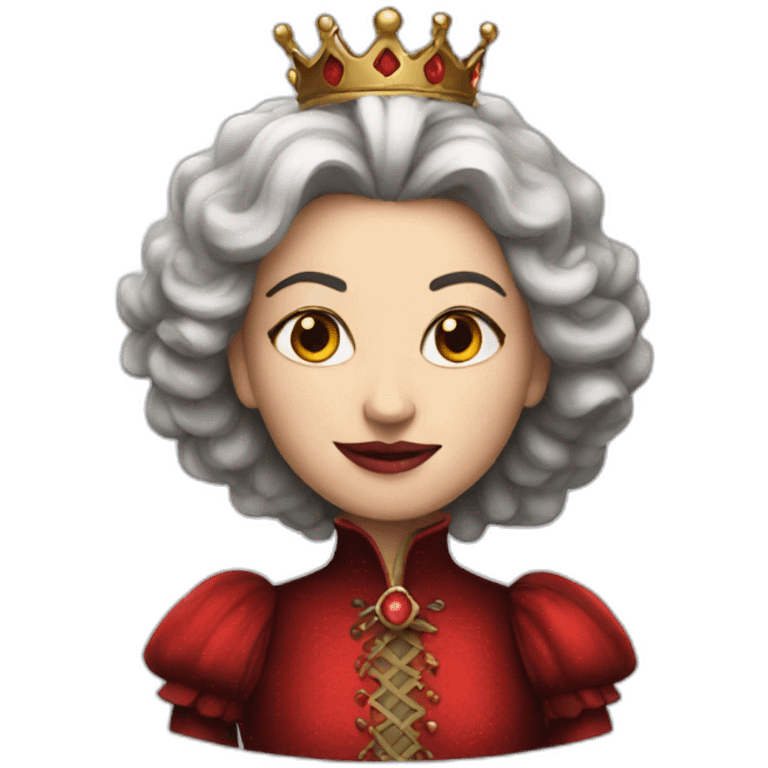 Red queen  emoji