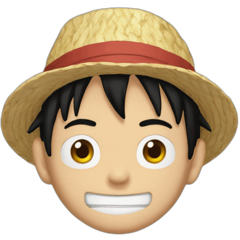 Luffy en colère  emoji