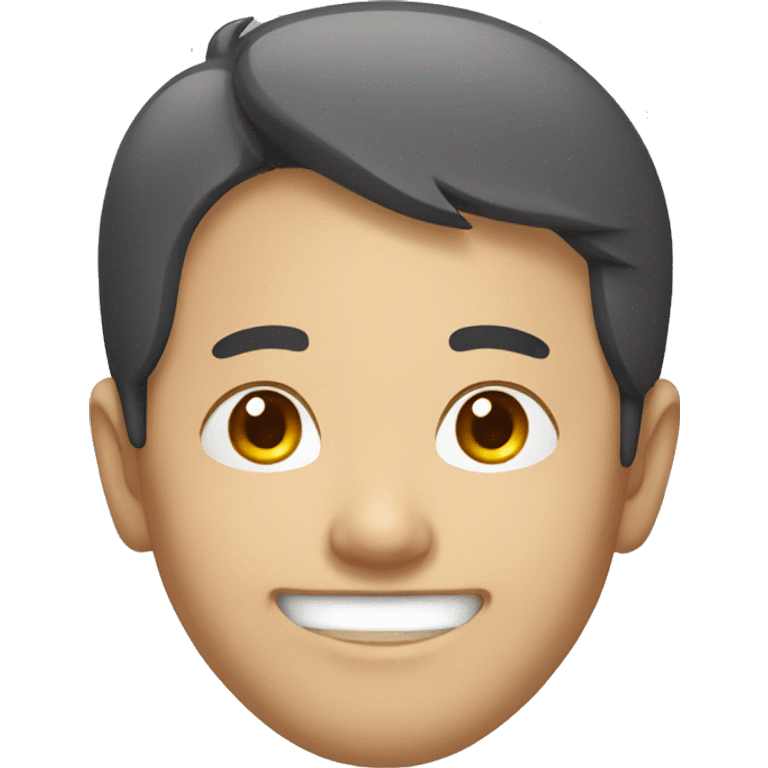 Smiling Korean Man emoji