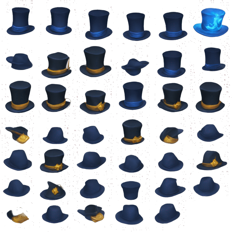 magican hat ravenclaw emoji