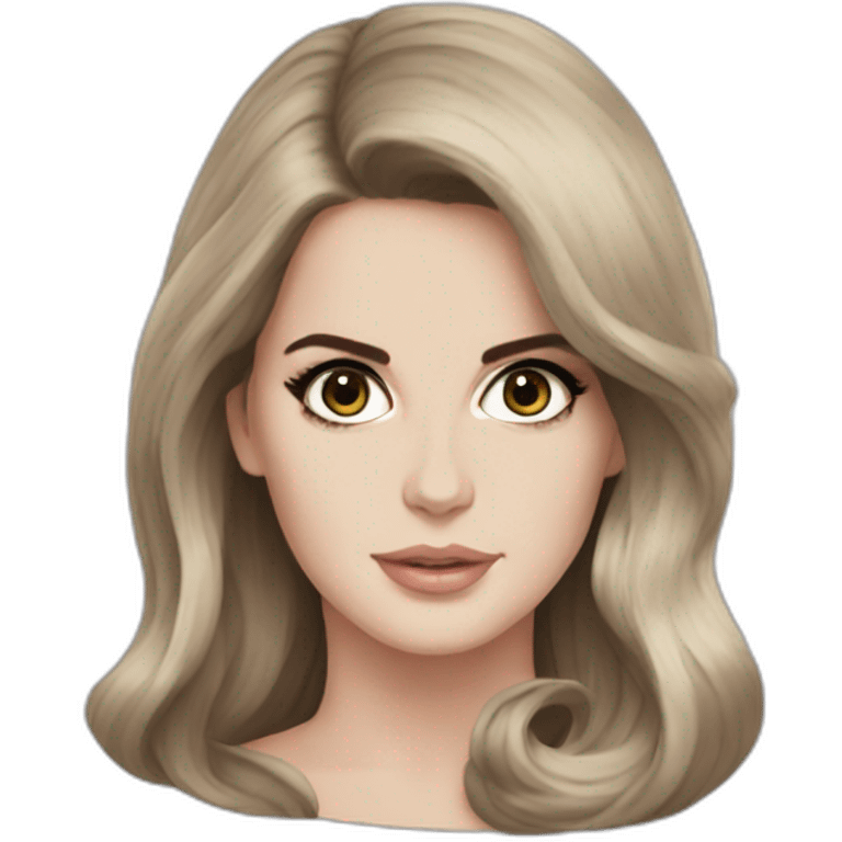 lana del rey  emoji