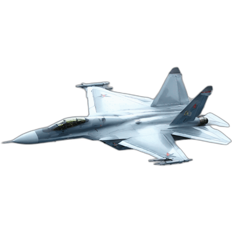 SU-57 Russian fighter jet emoji