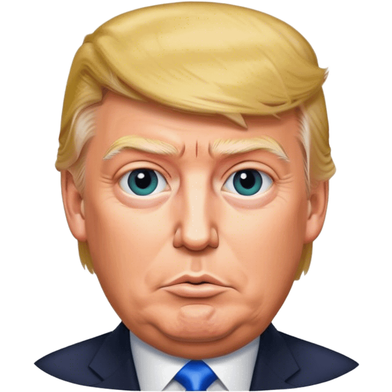 Donald  Trump hyper realistic emoji