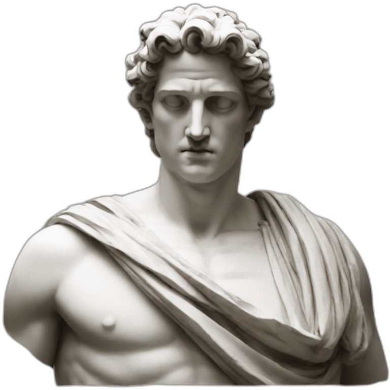 greek statue roll safe meme emoji