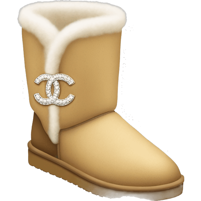 Chanel Ugg emoji