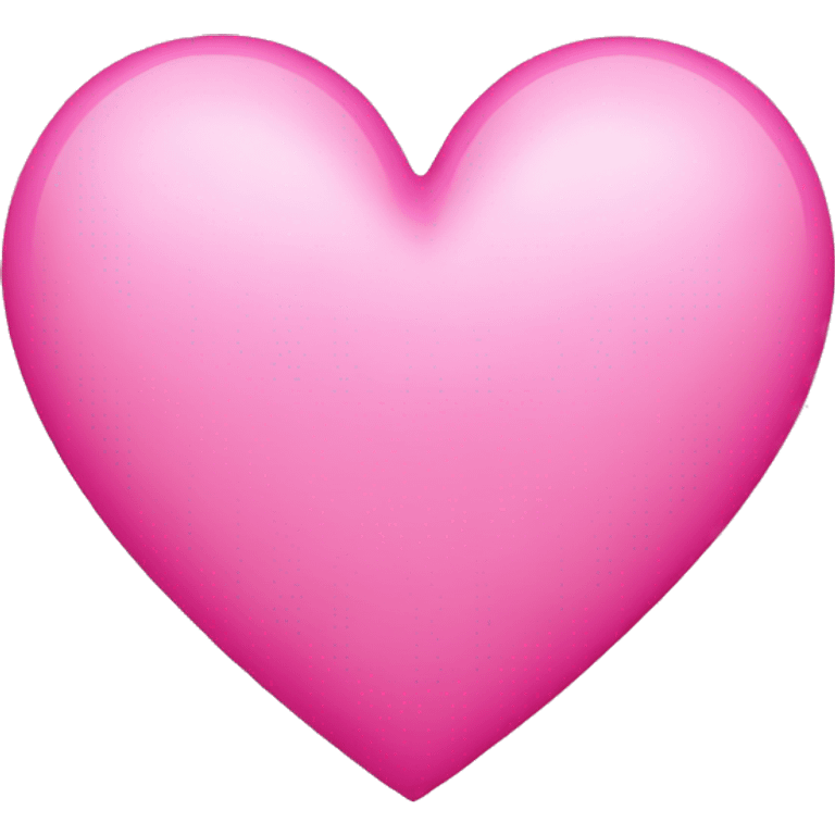 Pink heart  emoji