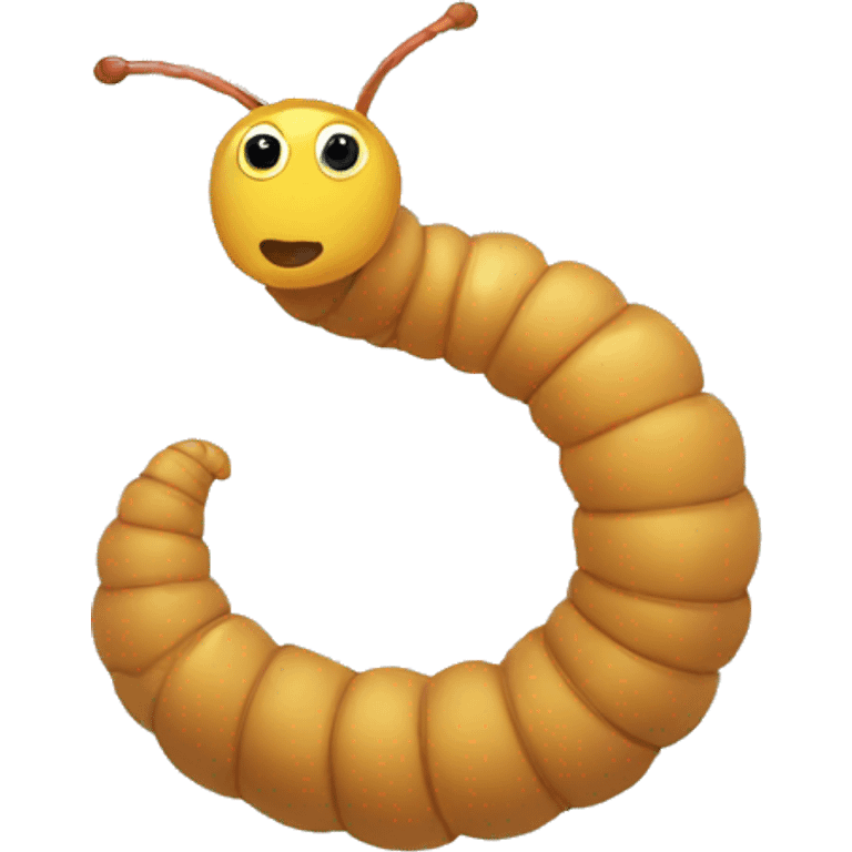 Worm emoji