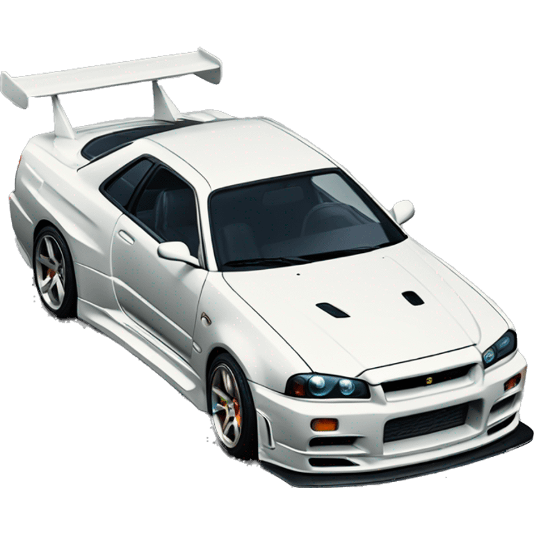 Skyline r34 fast and furious  emoji