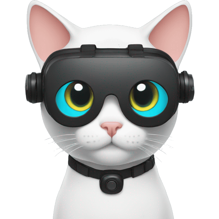 VR cat emoji