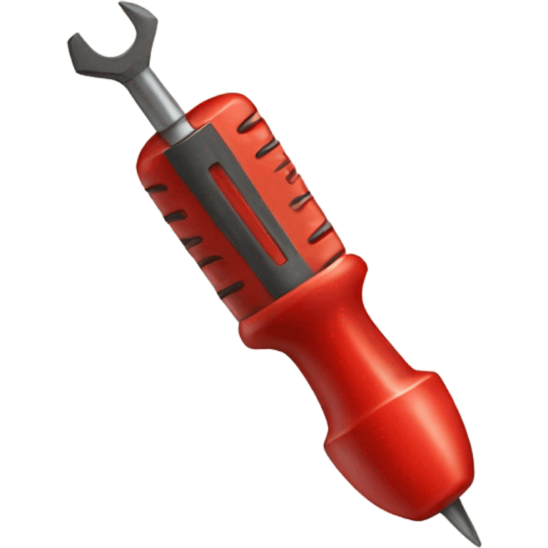 red screwdriver emoji