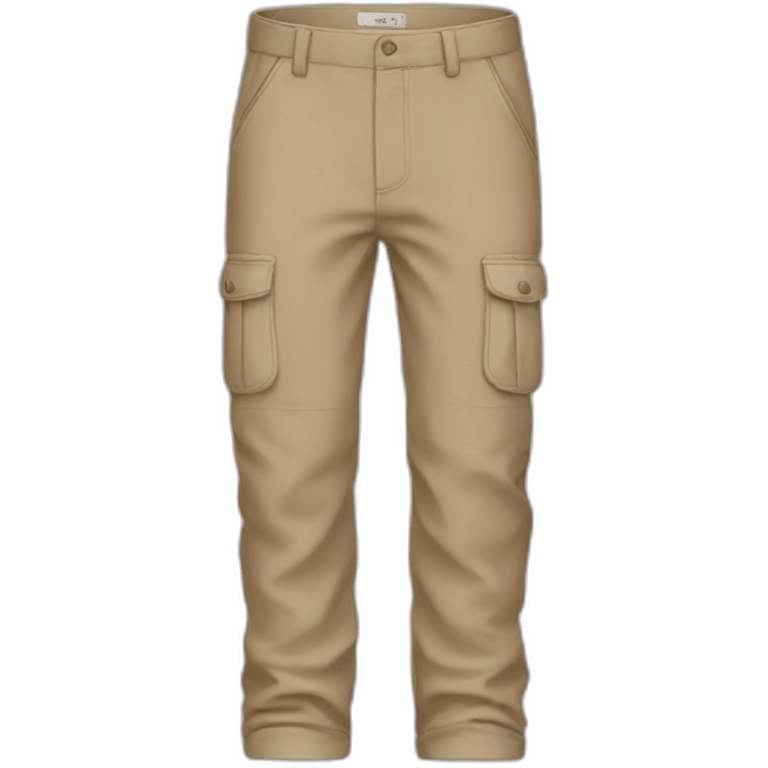 Beige cargo pant emoji