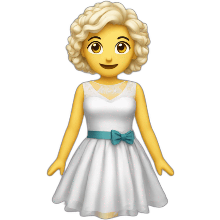 Flige im kleid emoji