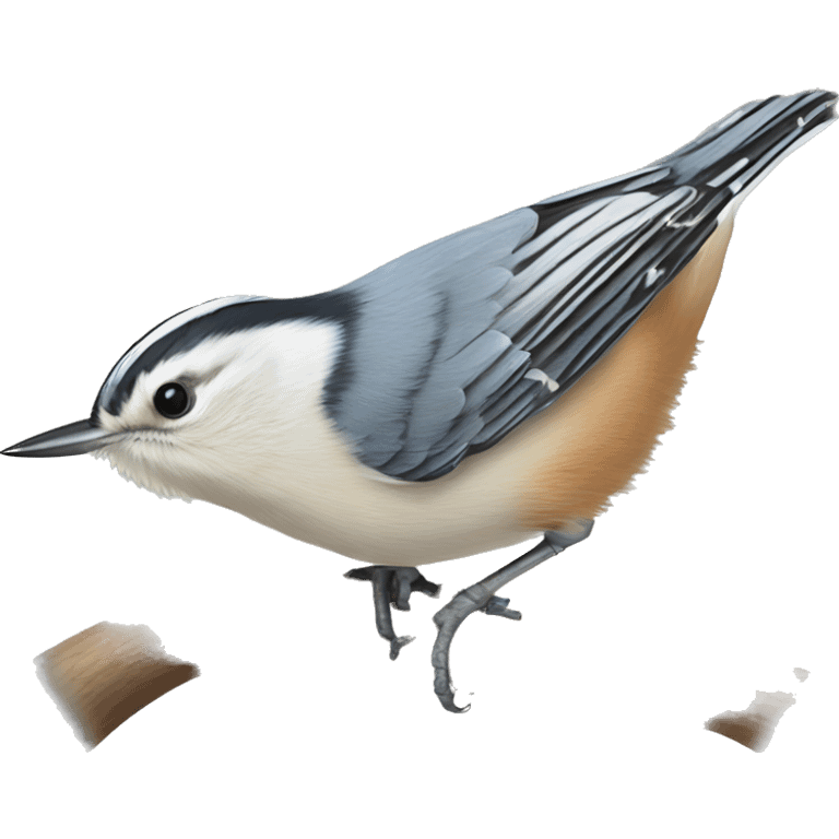 white-breasted nuthatch emoji