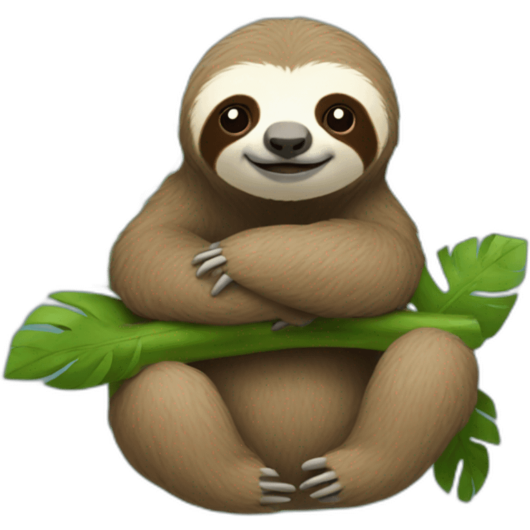  sloth streaming emoji