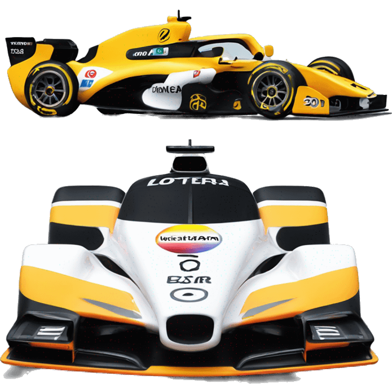 Lotus E20 Renault with 2024 Mclaren livery emoji