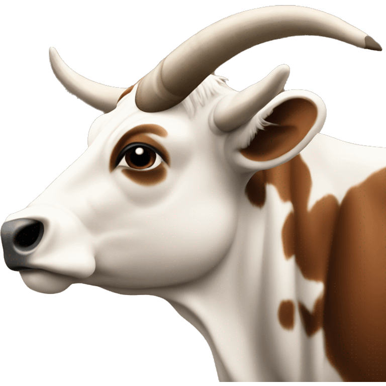 A big horn Texas longhorn cow emoji