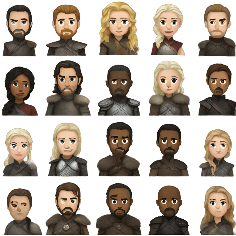 games of thrones emoji