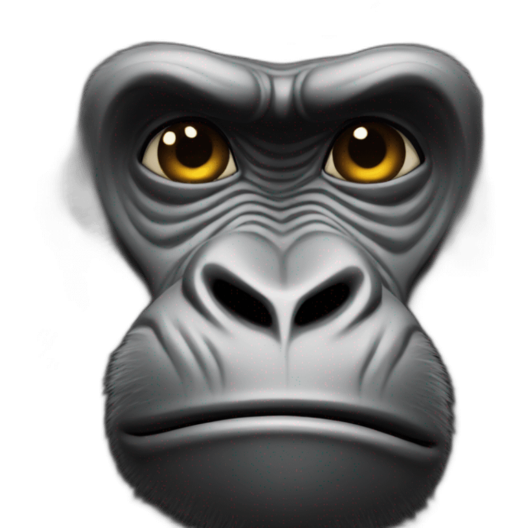 Sexy gorilla emoji