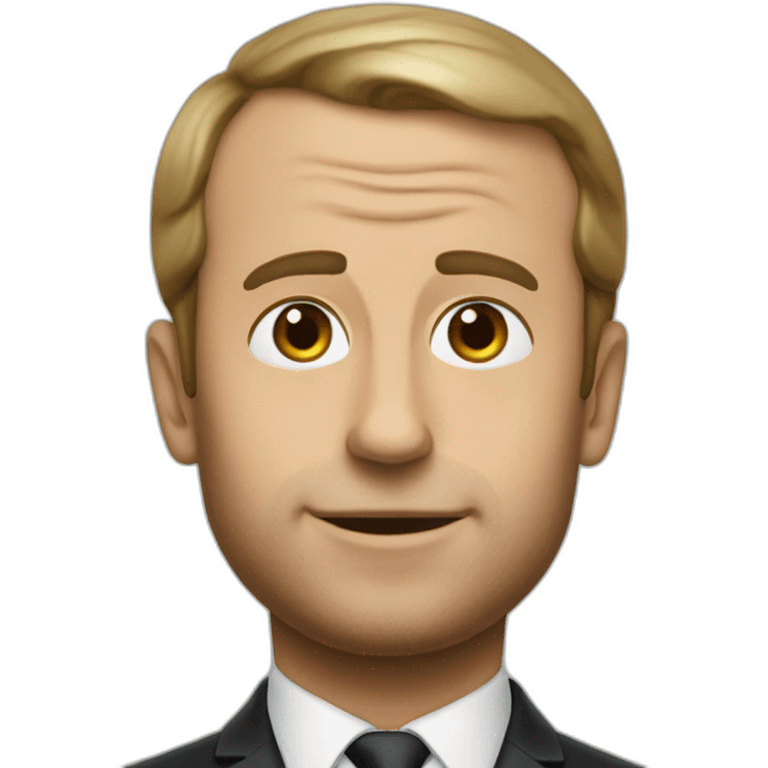 Caca macron emoji