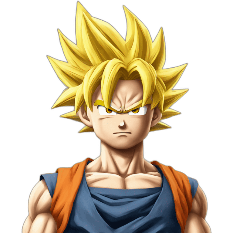 goku super sayan emoji