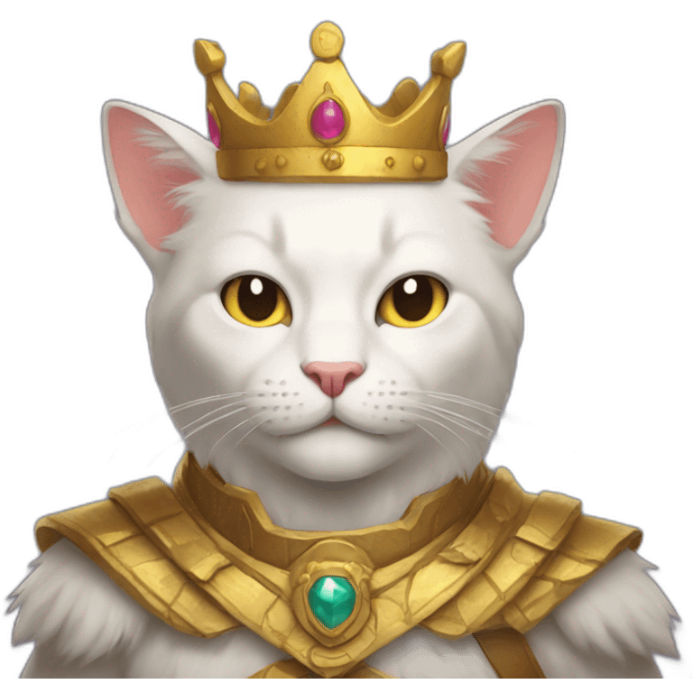 cat king emoji