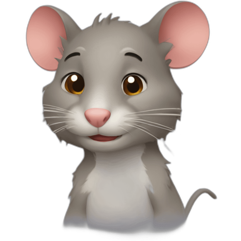 Remy the rat mixed with Wade from elemental emoji