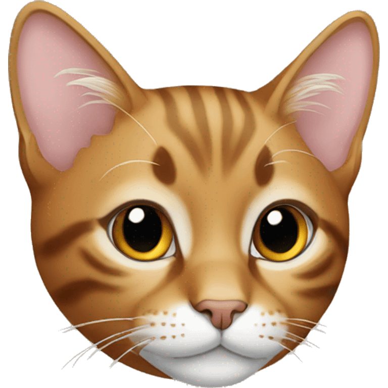 cat brown emoji