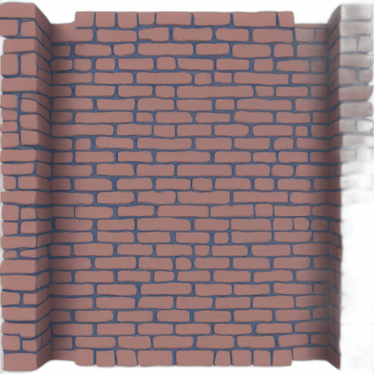 blue cave brick rectangle 2D emoji