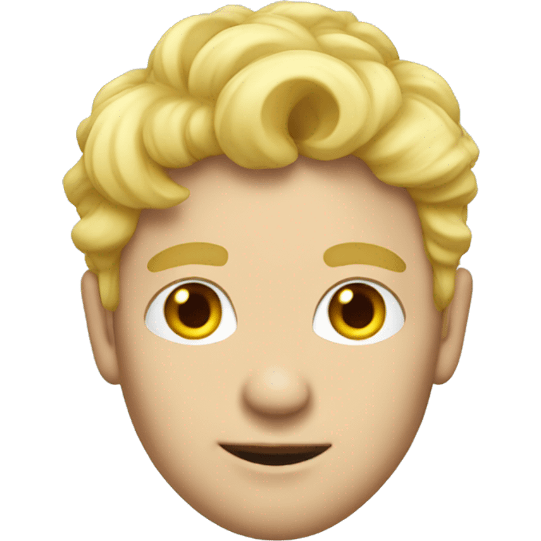 blonde man in fairy costume emoji