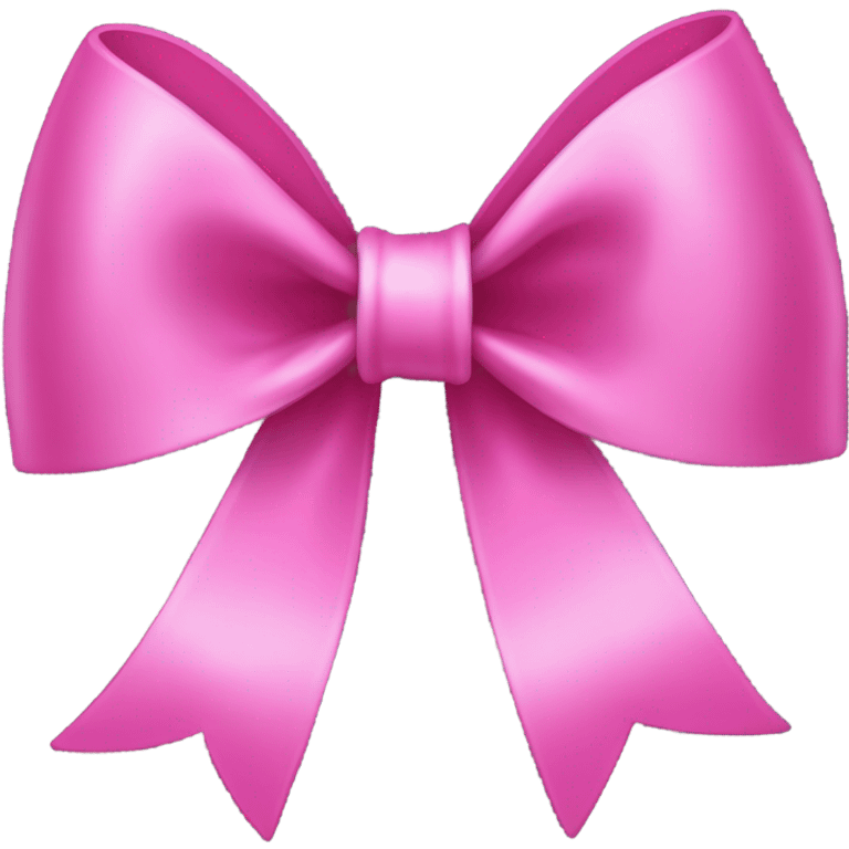 Pink bow emoji