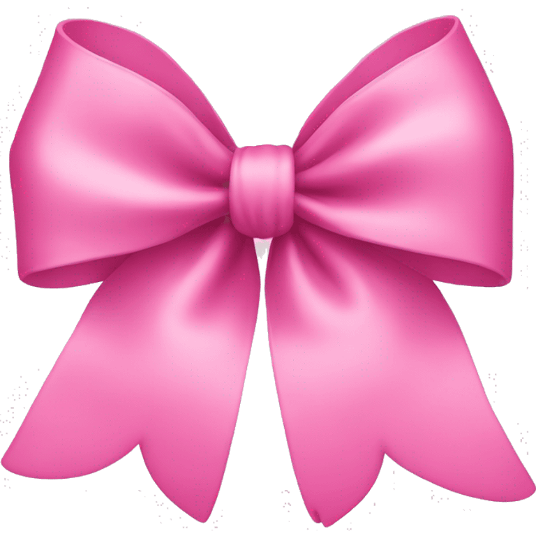 pink bow  emoji