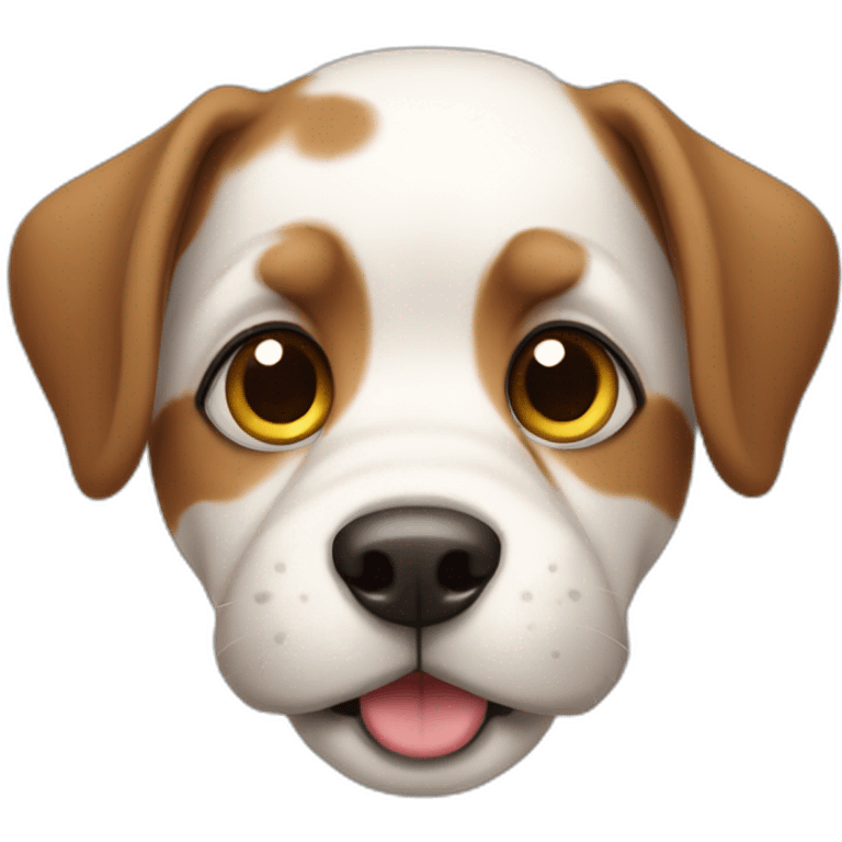 cute-cartoon dog emoji