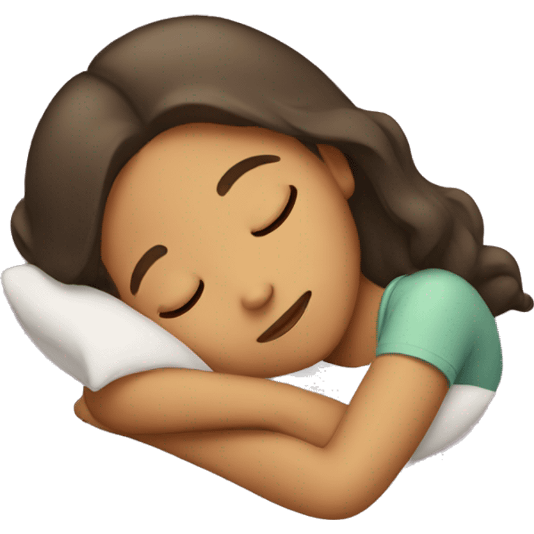 girl sleeping  emoji