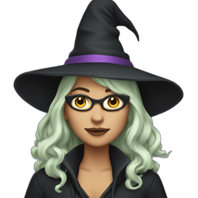 cool witch emoji