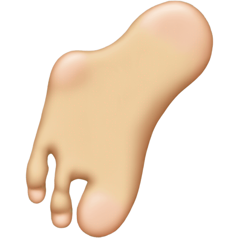 foot emoji