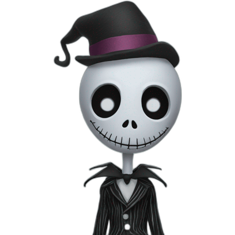 Jack from Nightmare before christmas emoji