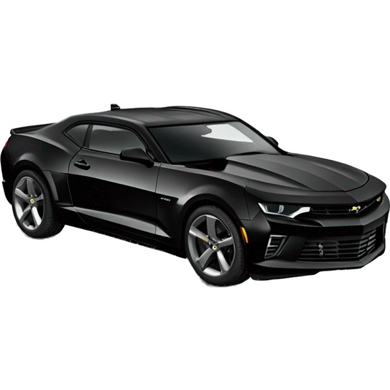 black chevrolet camaro 2019 emoji