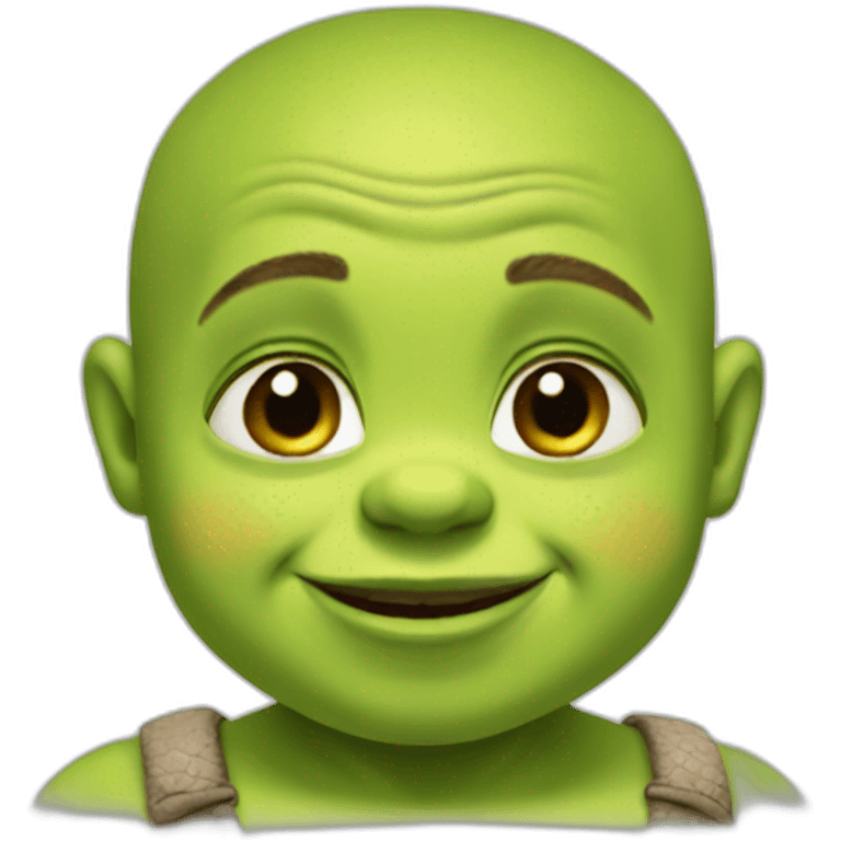 Baby shrek emoji