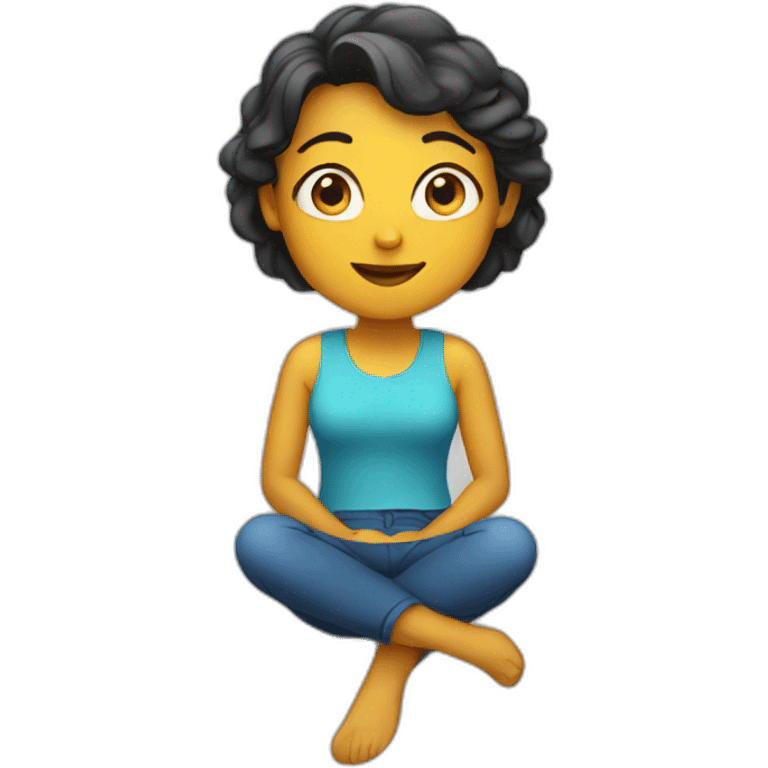 sitting women  emoji