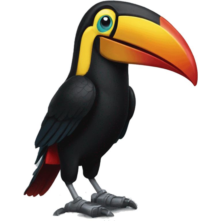 Toucan ironman  emoji