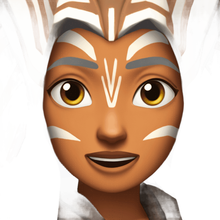 Excited ahsoka tano raising fists  emoji