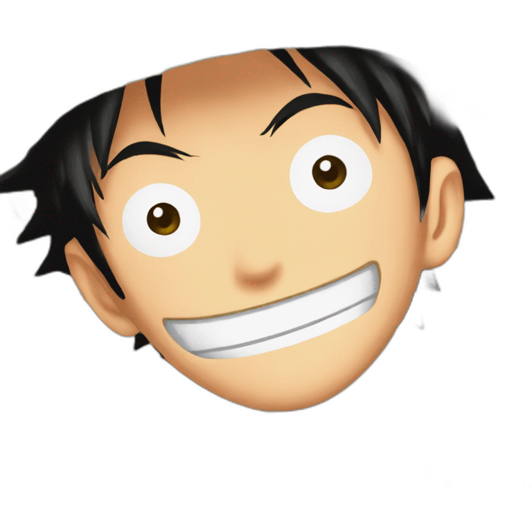 Luffy one piece emoji