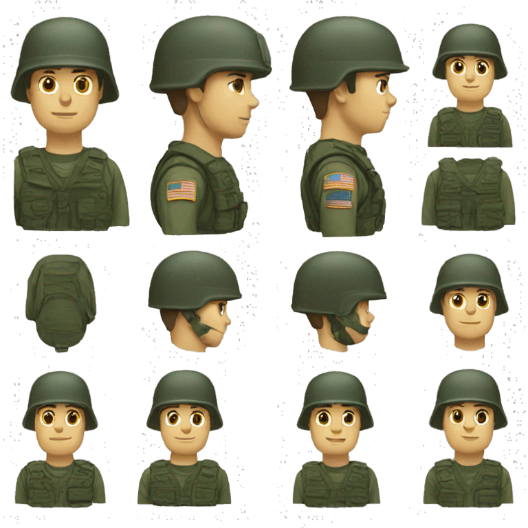 military emoji