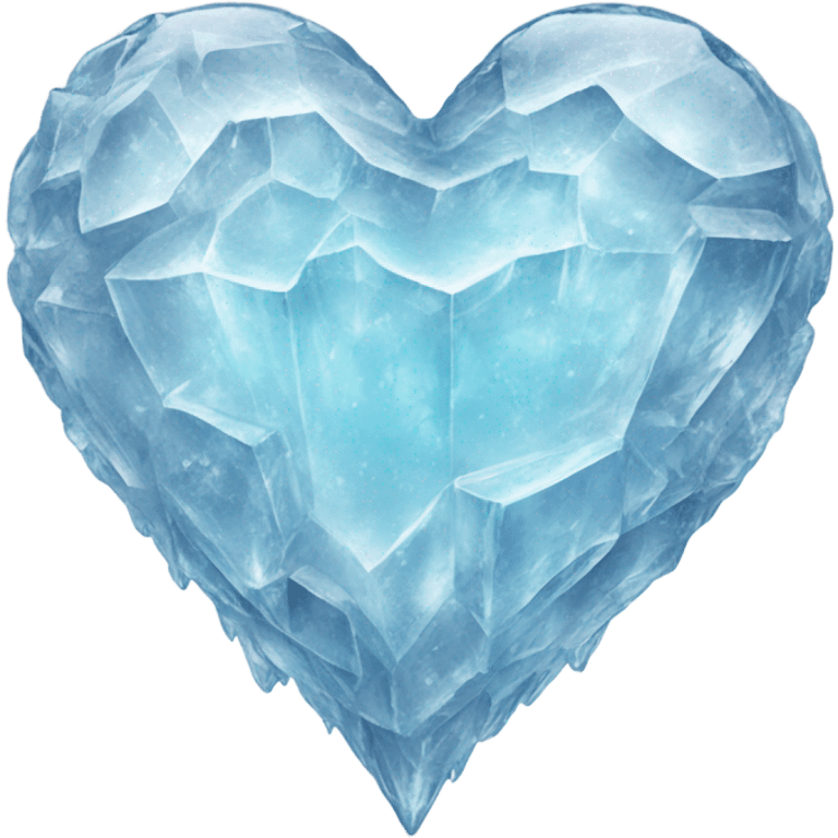 Coeur de glace  emoji