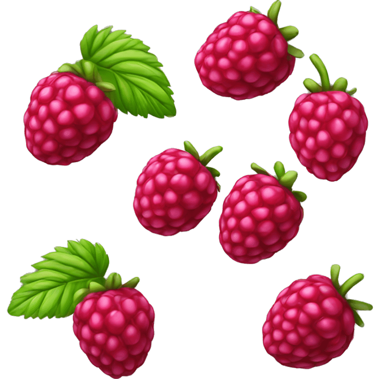 Raspberry emoji