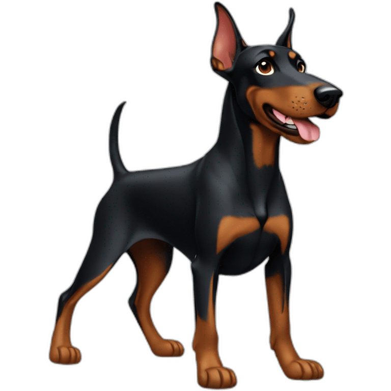 Doberman emoji