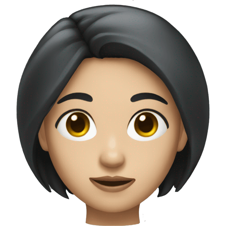 female thief, black hair emoji