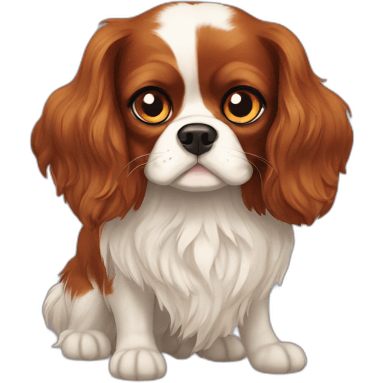 King Charles spaniel emoji