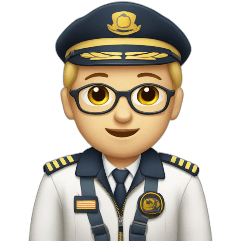 Down’s syndrome airplane pilot emoji